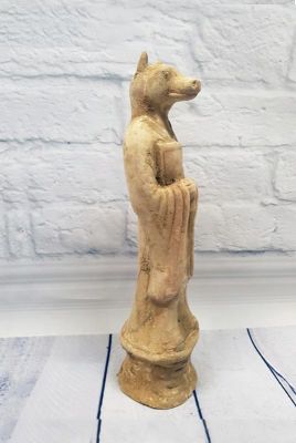 Statue en Terre Cuite - Terracotta - Signe du Zodiaque - Chien