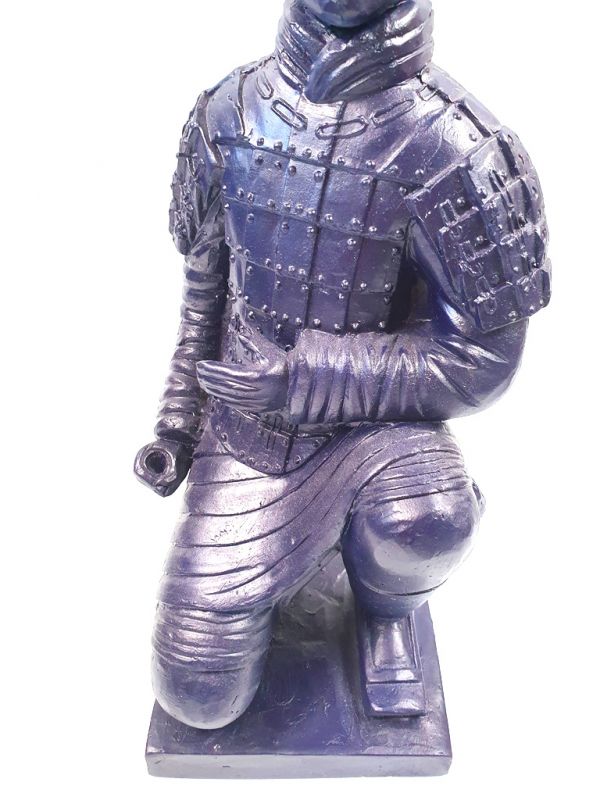 Statues Soldat de Xian en terre cuite - Revisités - Bleu Marine 3