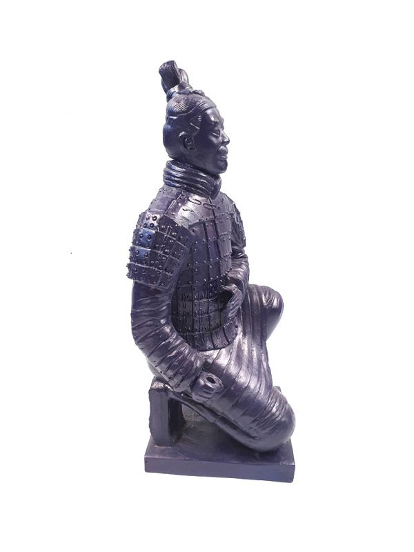 Statues Soldat de Xian en terre cuite - Revisités - Bleu Marine 4
