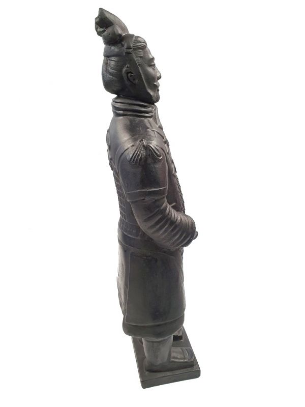 Statues Soldat de Xian en terre cuite - Revisités - Noir 4