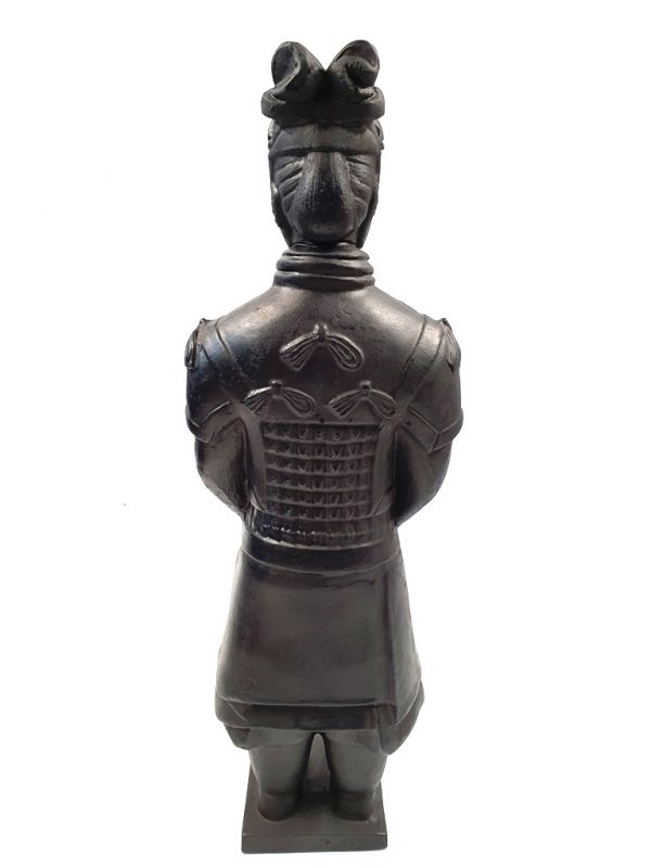 Statues Soldat de Xian en terre cuite - Revisités - Noir 5