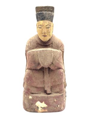 Statuette des angestammten Mandarins – chinesische sakrale Kunst
