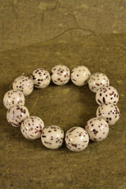 Steinnuss FengShui Armband aus Steinnuss Perlen 2