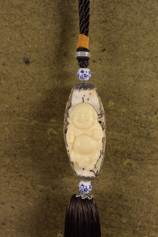 Steinnuss FengShui Lachender Buddha 2 2