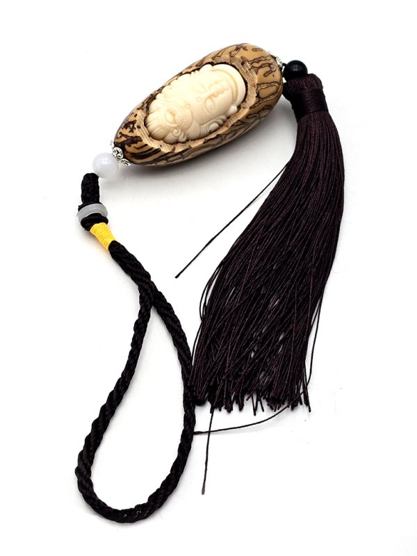 Steinnuss FengShui Tête déesse Guan Yin 5