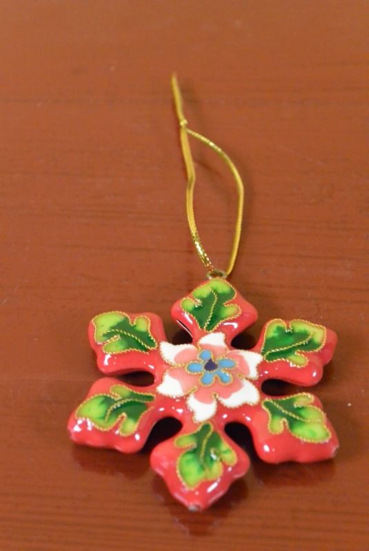 Stern Cloisonné Rot 2