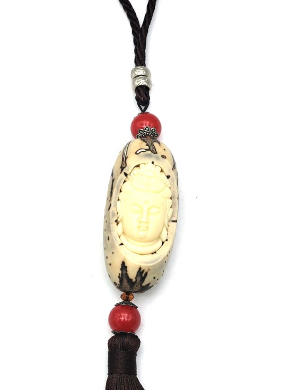 Tagua (Semilla) FengShui Cabeza de Buda 2 2