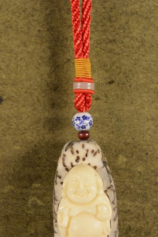 Tagua (Semilla) FengShui El Buda de risa 3