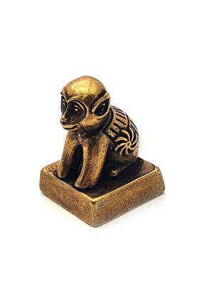 Talisman Amulette - Tibet - sceau chinois - singe Talisman Amulette - Tibet - sceau chinois - singe
