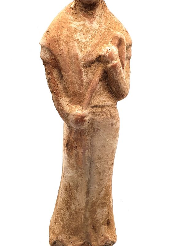 Tang Große Terrakotta-Statue Hofdamen 3