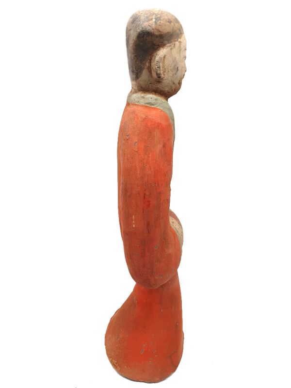 Tang sehr Große Terrakotta-Statue Hofdamen 2 4