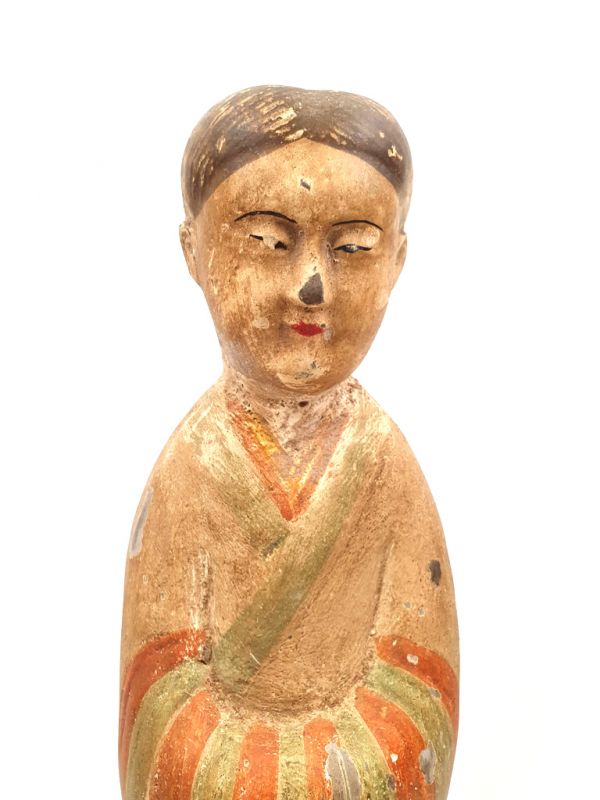 Tang sehr Große Terrakotta-Statue Hofdamen 3