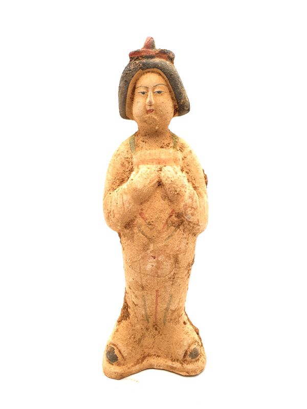 Tang terracotta statue - Court Lady - Fat Lady - Box 1