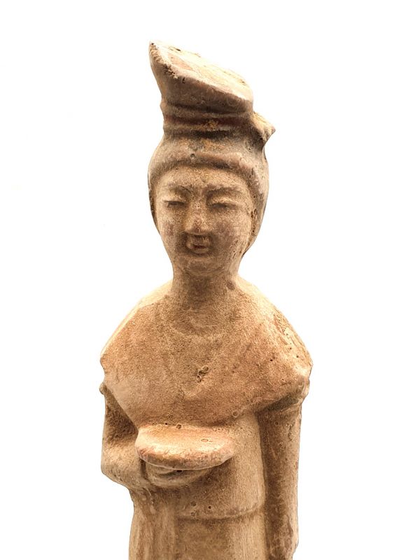 Tang Terrakotta-Statue Hofdamen Box 2