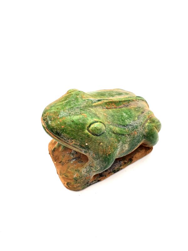 Tang Terrakotta-Statue Hofdamen Frosch 2