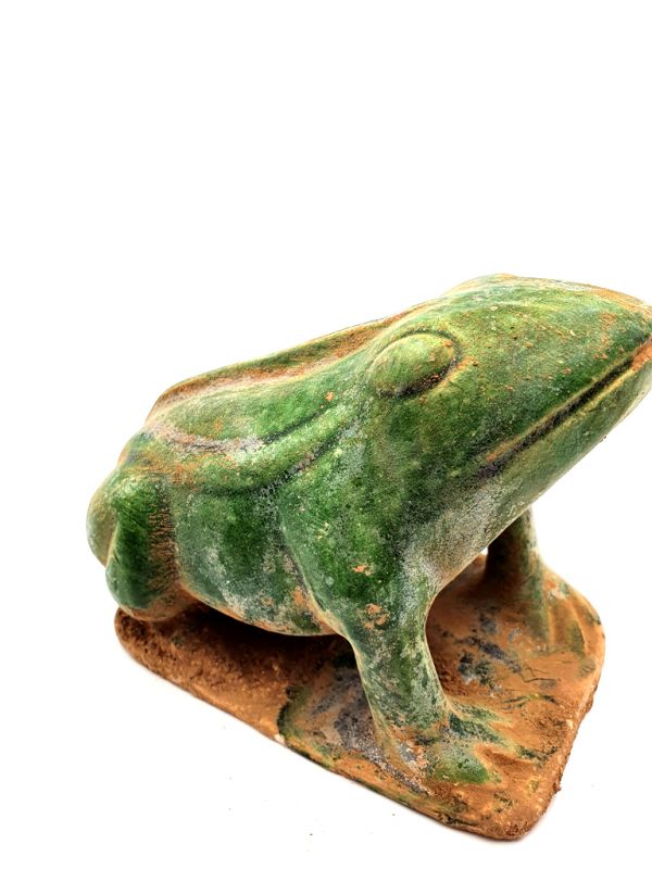 Tang Terrakotta-Statue Hofdamen Frosch 4
