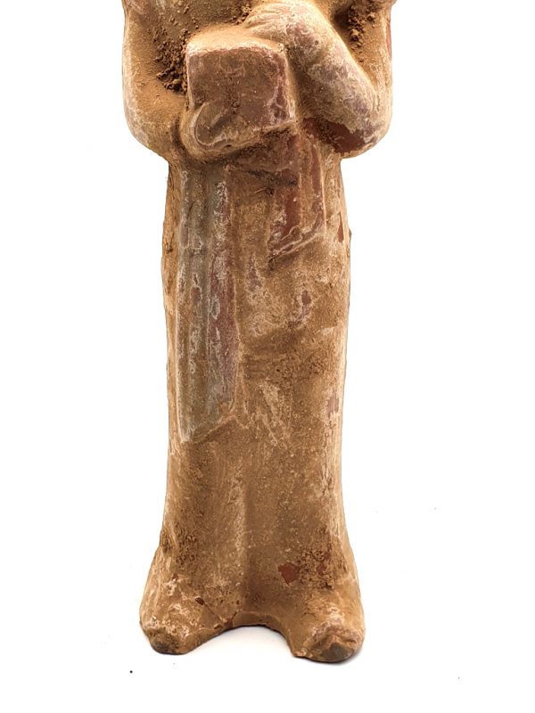 Tang Terrakotta-Statue Hofdamen Schmuckkästchen 2