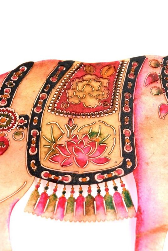 Teatro de Sombras Chino PiYing Elefante 3