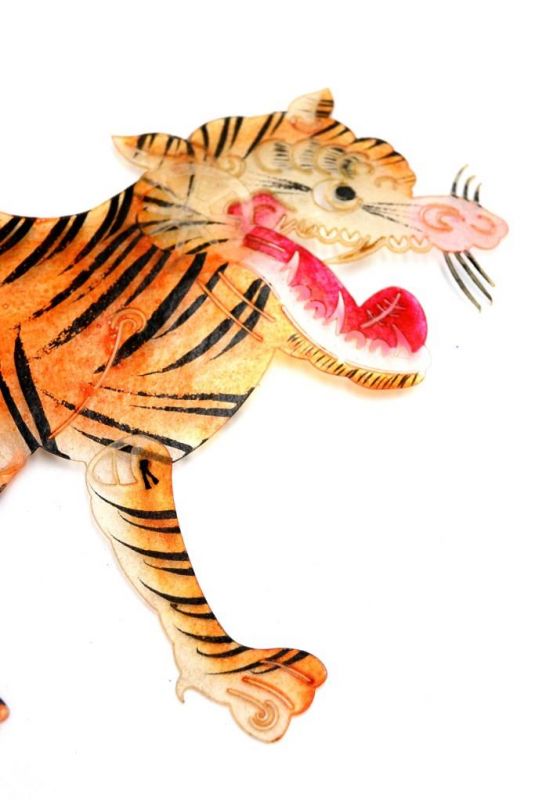 Teatro de Sombras Chino PiYing Tigre 2