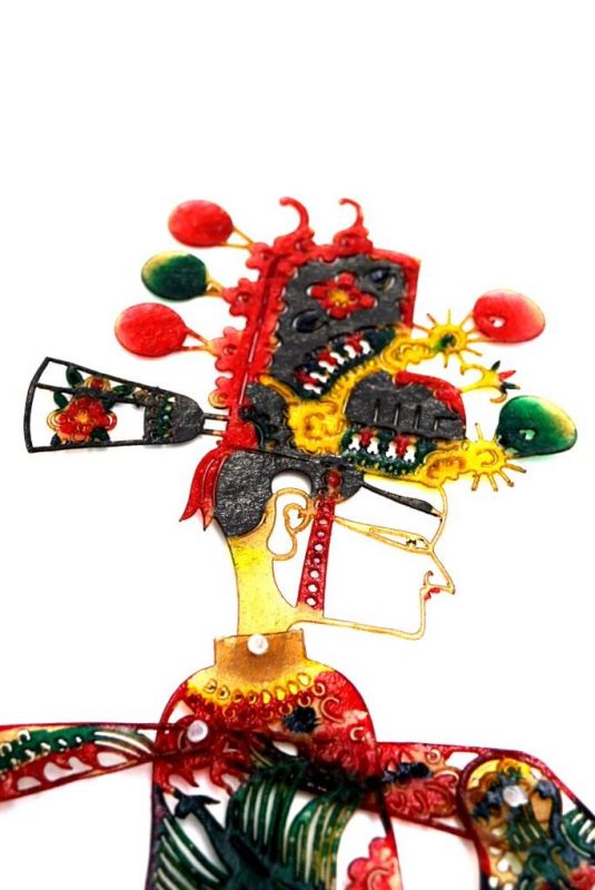 Teatro de sombras Chino - sombras chinas - Piying - Hombre 2