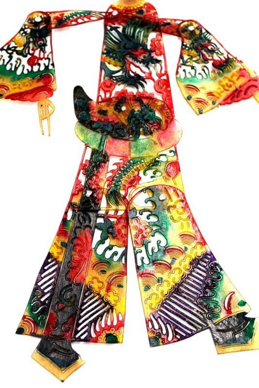 Teatro de sombras Chino - sombras chinas - Piying - Hombre 3