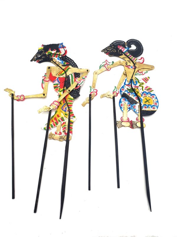 Teatro de sombras de Indonesia Wayang Kulit 30 cm - Reproducción 1