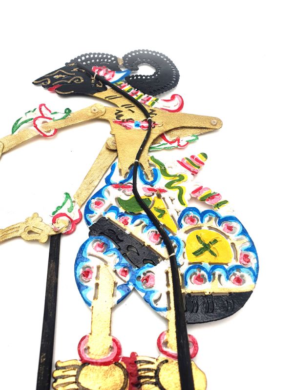 Teatro de sombras de Indonesia Wayang Kulit 30 cm - Reproducción 3