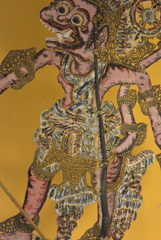 Haga clic en la imagen para ampliar Teatro de sombras de Indonesia Wayang Kulit Balinesa 5 3