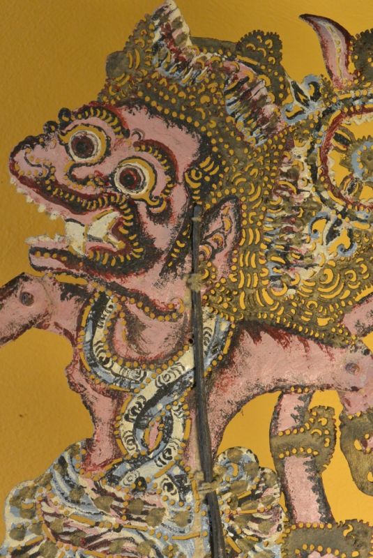 Haga clic en la imagen para ampliar Teatro de sombras de Indonesia Wayang Kulit Balinesa 5 4