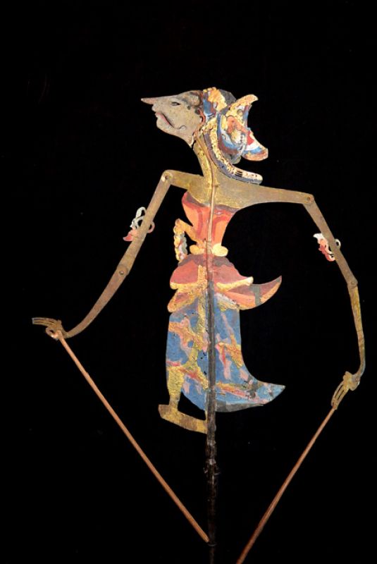 Haga clic en la imagen para ampliar Teatro de sombras de Indonesia Wayang Kulit Dewa Wara Srikandi 1