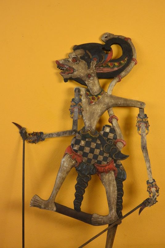 Teatro de sombras de Indonesia Wayang Kulit Subali 1