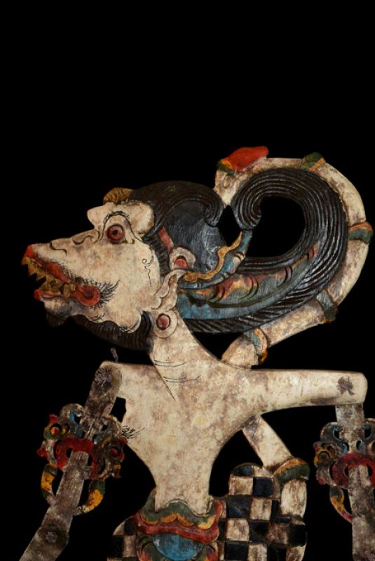 Haga clic en la imagen para ampliar Teatro de sombras de Indonesia Wayang Kulit Subali 2