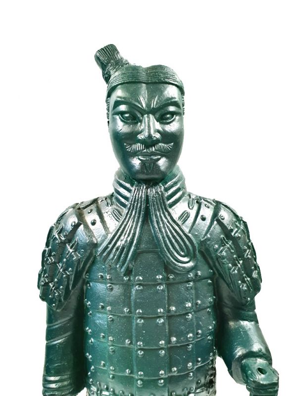 Terracotta Warrior - Modern Version - Dark green 2