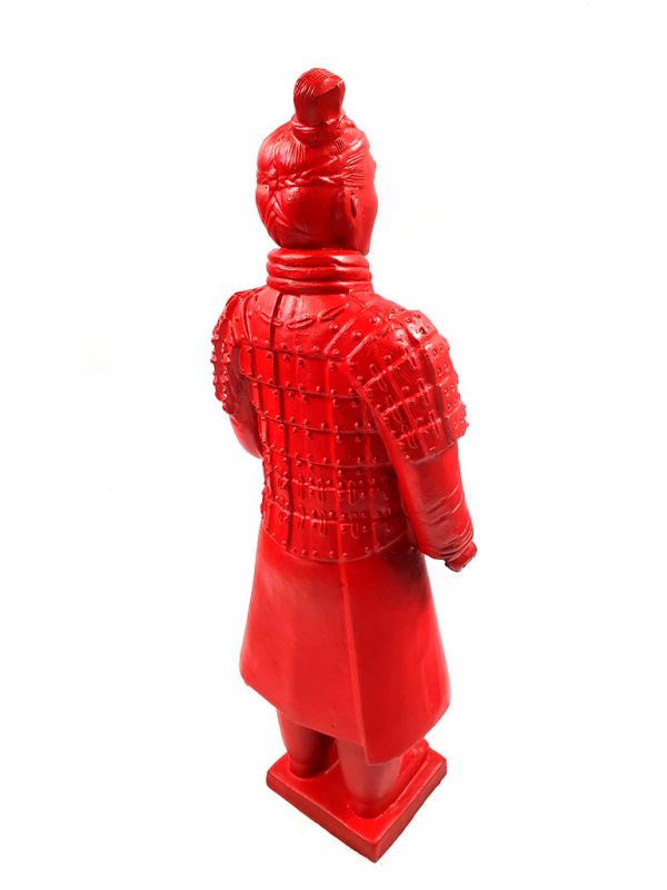 Terracotta Warrior - Terracotta army - Modern Version - Imperial Red 3