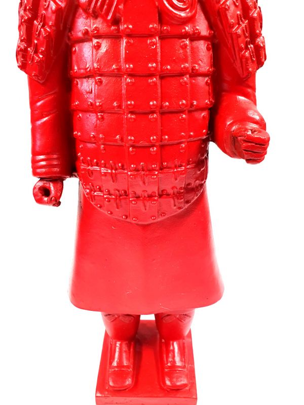 Terracotta Warrior - Terracotta army - Modern Version - Imperial Red 4