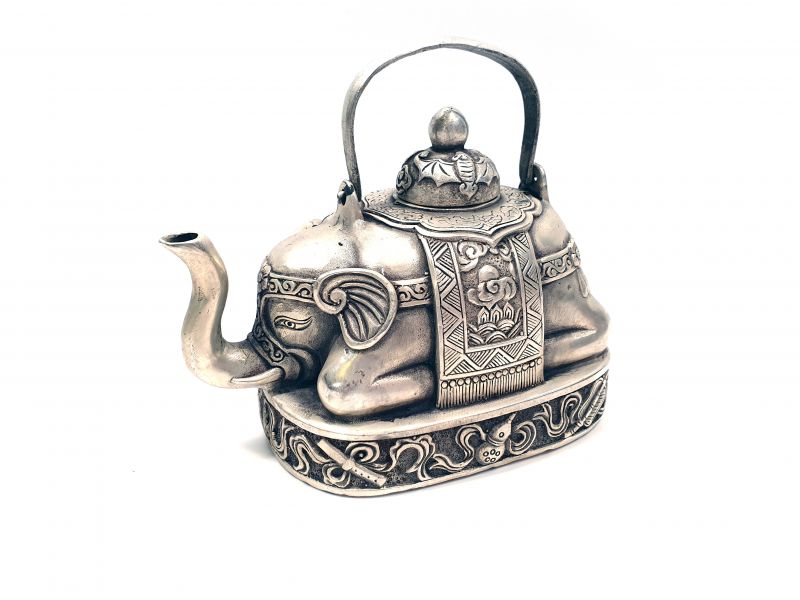 Tetera china de la minoría Miao - Elefante 1