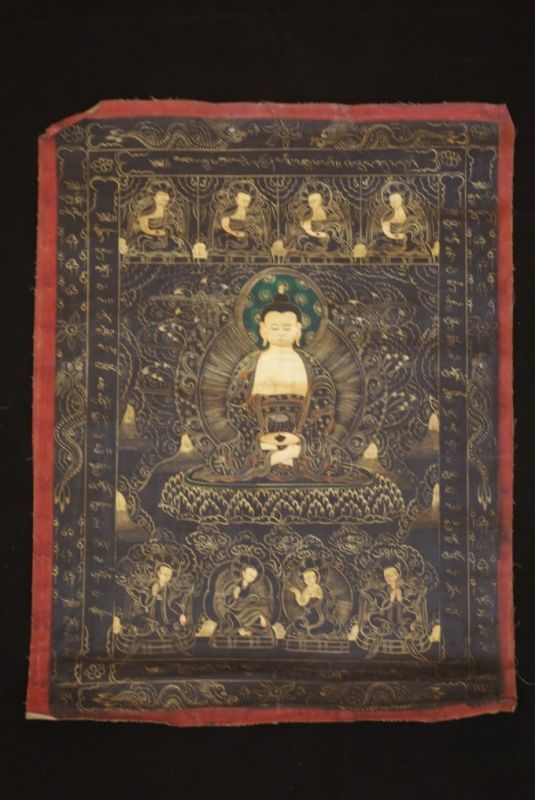 Thangka tibetana Pintura Buda 1