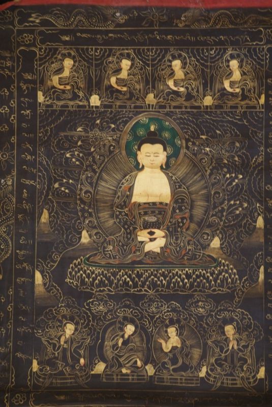 Thangka tibetana Pintura Buda 2
