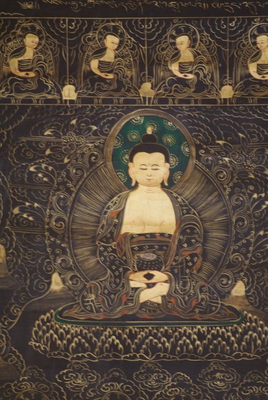 Thangka tibetana Pintura Buda 3