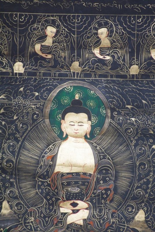 Thangka tibetana Pintura Buda 5