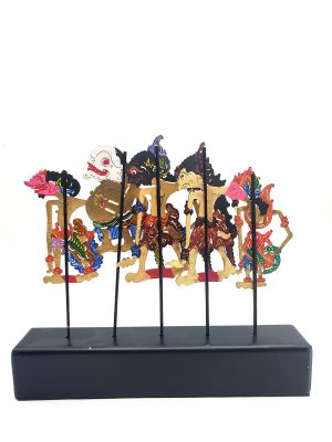 Théâtre d'ombres Indonésien - Petite Wayang kulit 10cm Théâtre d'ombres Indonésien - Petite Wayang kulit 10cm