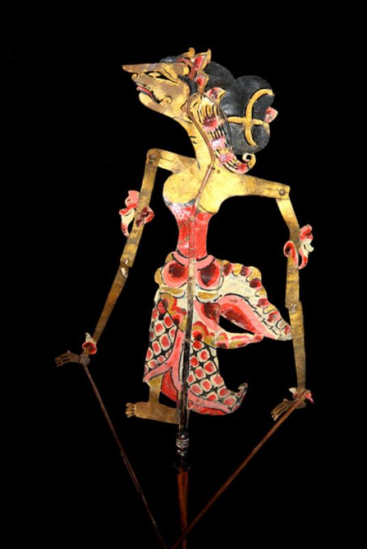 Thé tre d ombres Indonésien Wayang Kulit Dewi Sinta