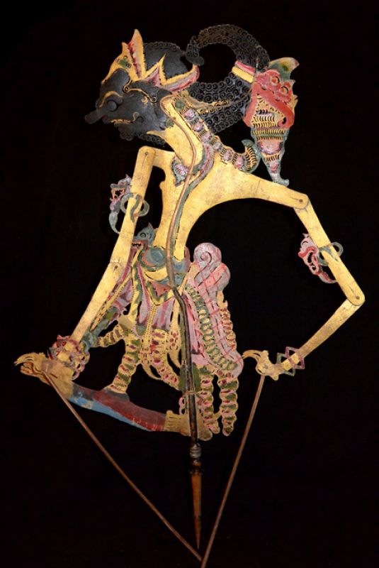 Théâtre d'ombres Indonésien Wayang Kulit Maegananda