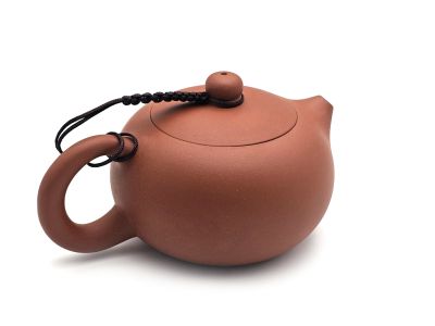 Théière chinoise en terre de Yixing - Argile Rouge Zi Ni - art du thé - 300ml Théière chinoise en terre de Yixing - Argile Rouge Zi Ni - art du thé - 300ml