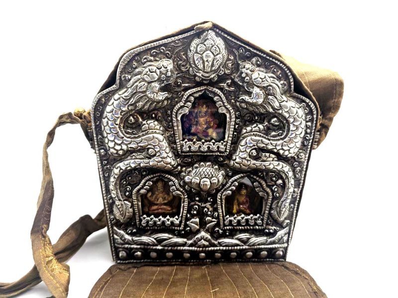 Tibetan Reliquary Large Tibetan Ghao 1