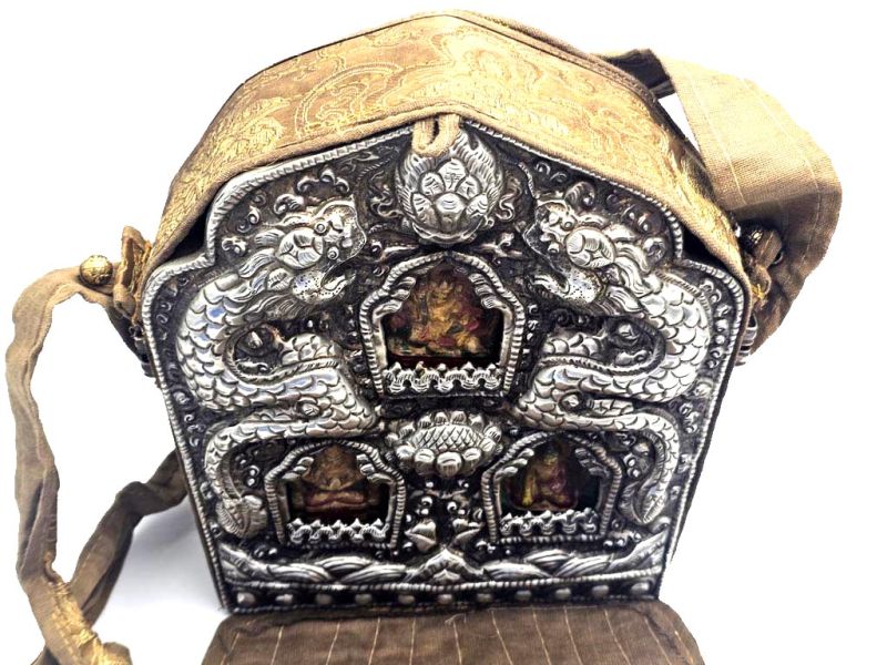 Tibetan Reliquary Large Tibetan Ghao 3