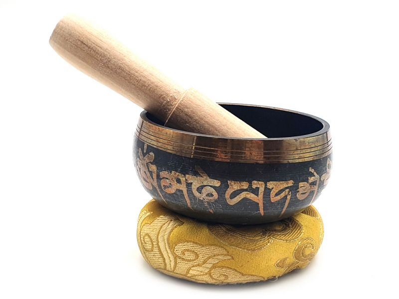 Tibetan Singing Bowl - 4 metals - Size S 1