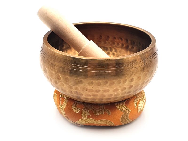 Tibetan Singing Bowl - 5 metals - Size L 1
