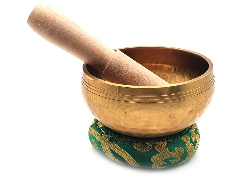 Tibetan Singing Bowl - 5 metals - Size S 2
