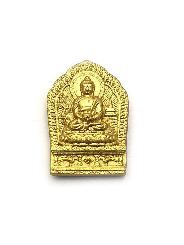 Tibetan Tsatsa - Sacred Object - Buddha Dharma - Amitabha 1